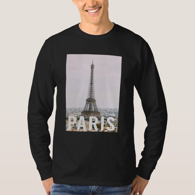 Paris  Eiffelturm  Ästhetisches Design  Klassisch T-Shirt (Vorderseite)