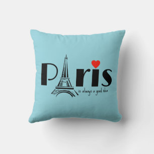 Paris Eiffelturm Design Kissen