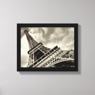Paris, Eiffelturm - eingewickelte Leinwand