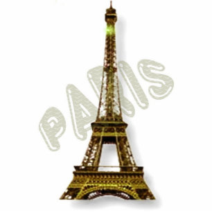 Paris-Eiffelturm Freistehende Fotoskulptur