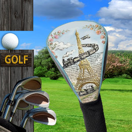 Paris, Eiffelturm, Holiday Golf, Französische Kuns Golf Headcover