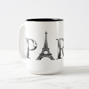 Paris Eiffelturm Kaffeetasse Elegantes Paris Des