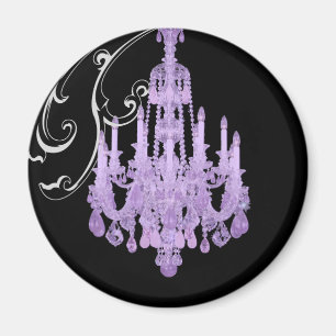 Paris Eiffelturm Kronleuchter Vintage-Hochzeit Magnet