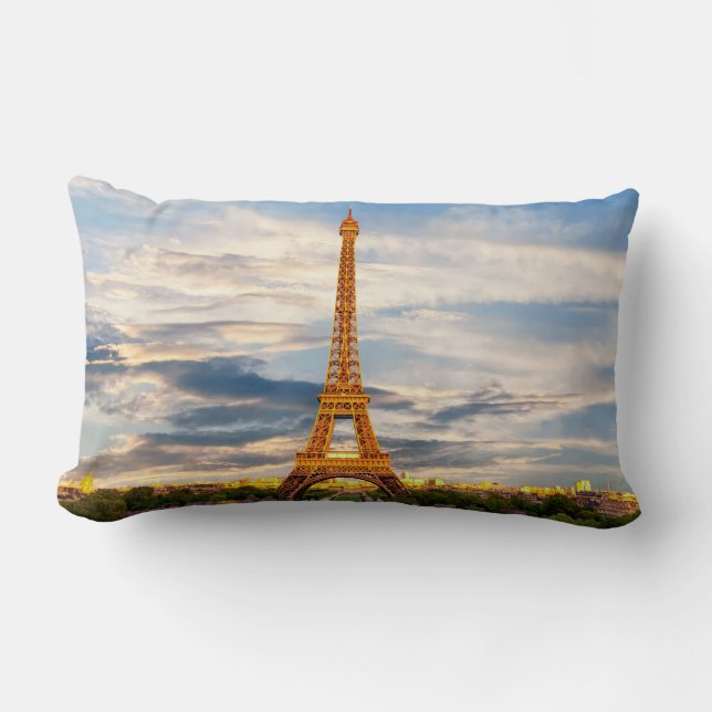 Paris / Eiffelturm Lendenkissen (Vorderseite)