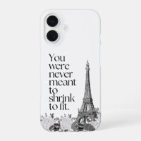 Paris Eiffelturm Motivationszitat Wandkunst