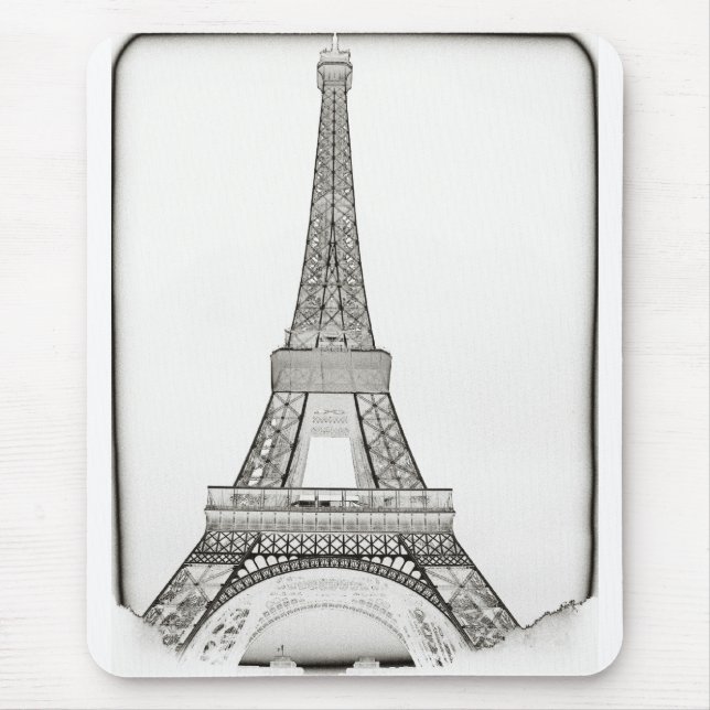 Paris-Eiffelturm Mousepad (Vorne)