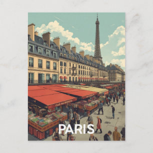 Paris Eiffelturm Postkarte