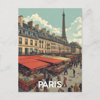 Paris Eiffelturm Postkarte