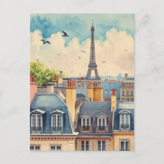 Paris Eiffelturm Postkarte