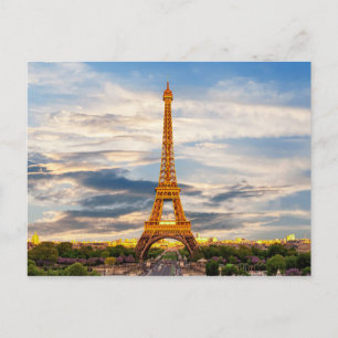Paris / Eiffelturm Postkarte