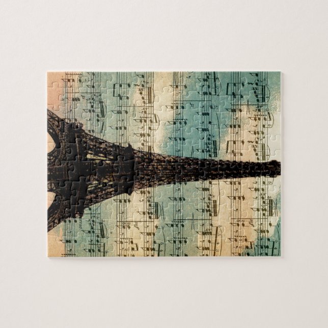 Paris-Eiffelturm Puzzle (Horizontal)