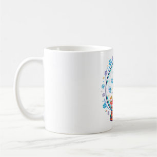 Paris Eiffelturm Schneekugel Weihnachtskunst Kaffeetasse