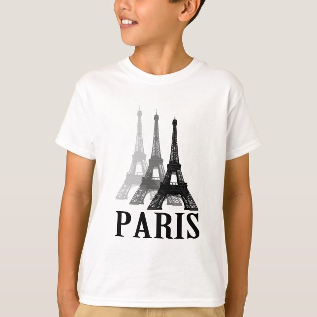 Paris-Eiffelturm T-Shirt (Vorderseite)
