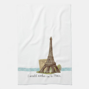 Paris-Eiffelturm-Tee-Tuch-Geschirrtuch Handtuch