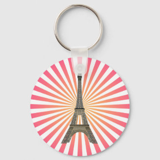 Paris: Eiffelturm: Zeichnend Vector: Schlüsselanhä Schlüsselanhänger
