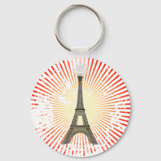 Paris: Eiffelturm: Zeichnend Vector: Schlüsselanhä Schlüsselanhänger