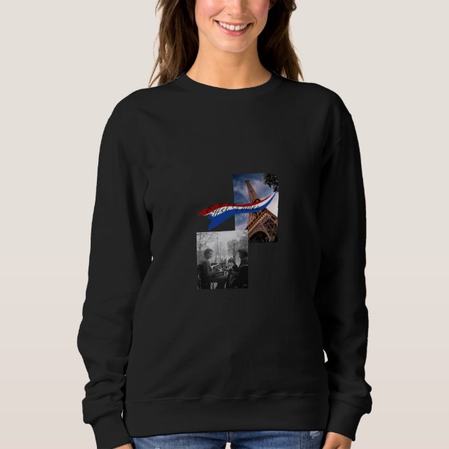 Paris_Erinnerungen_002 Sweatshirt (Vorderseite)