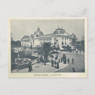 Paris Expo 1900, Champs Elysees Petit Palais Postkarte