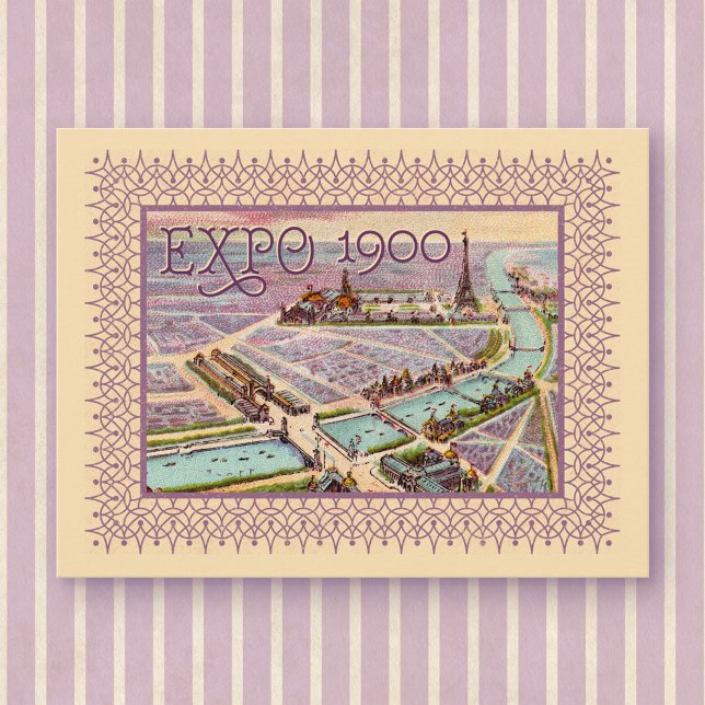Paris Expo 1900 Postkarte (Von Creator hochgeladen)