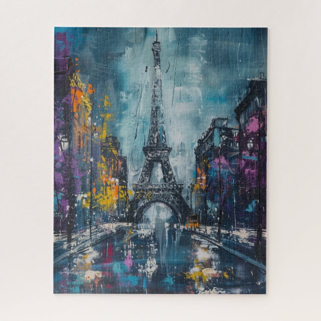 Paris Fashion Night Puzzle (Vertikal)