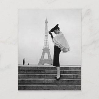 Paris Fashion Postkarte