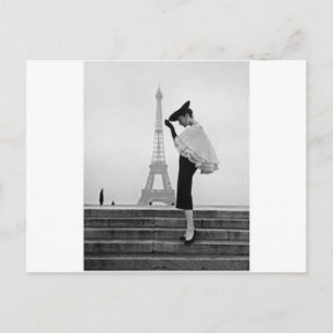 Paris Fashion Postkarte