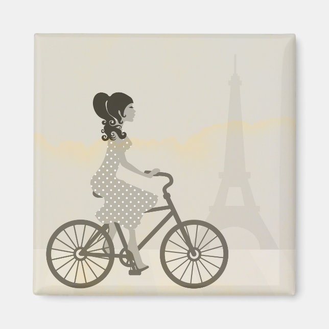 Paris Fashionista Magnet (Vorne)