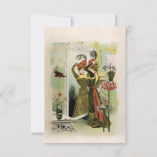 Paris Fashions - Einladungen / UAWG #18 (Vorderseite)