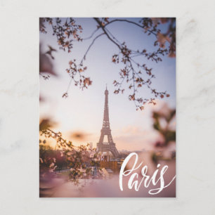 Paris Feiertagspostkarte