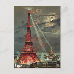 Paris Feiertagspostkarte