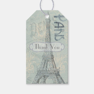 Paris Firmenparty-Logo hinzufügen Geschenkanhänger