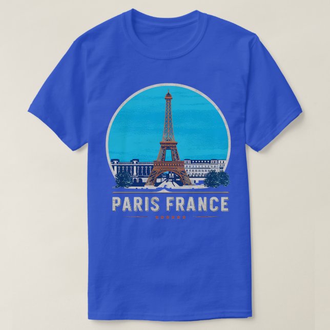 Paris-France 1 T-Shirt (Design vorne)