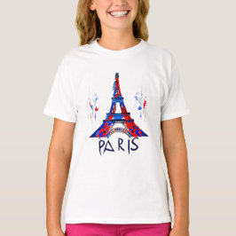 Paris France Eiffel Tower Gift T-Shirt