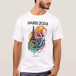 Paris France Eiffel Tower Gift T-Shirt