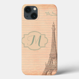 Paris France Eiffel Tower Monogram IPad Air Hüllen