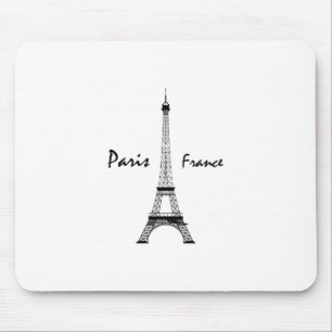 Paris France Eiffel Tower Mousepad
