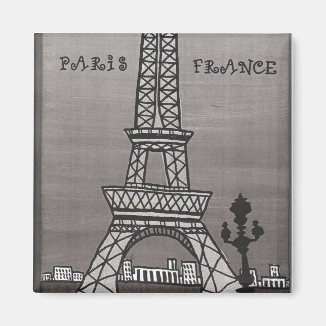 Paris France Magnet (Vorne)