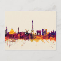 Paris France Skyline