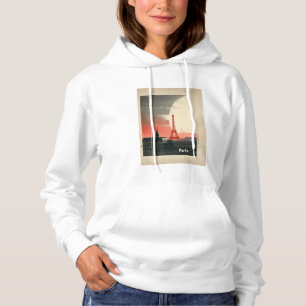 Paris, Frankreich - 1960er Jahre Inspiriert Graphi Hoodie