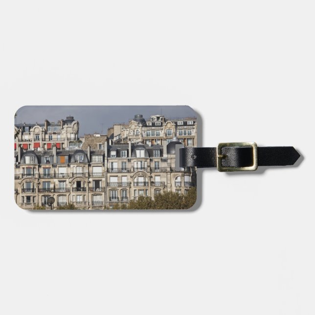 Paris, Frankreich 5 Gepäckanhänger (Vorderseite horizontal)