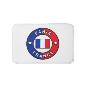 Paris Frankreich Badematte