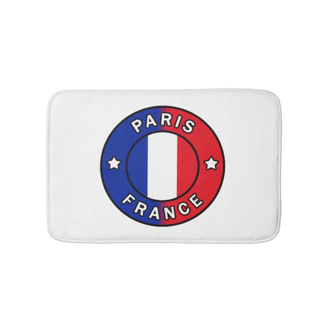 Paris Frankreich Badematte (Vorderseite)