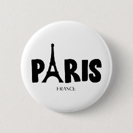 Paris Frankreich  Button
