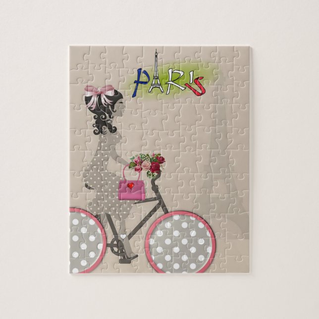 Paris Frankreich Dekorative Jigsaw Puzzle (Vertikal)