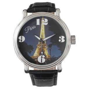 PARIS FRANKREICH EIFFEL TOWER-Uhr Armbanduhr