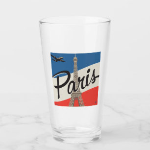 Paris Frankreich Eiffelturm Glas