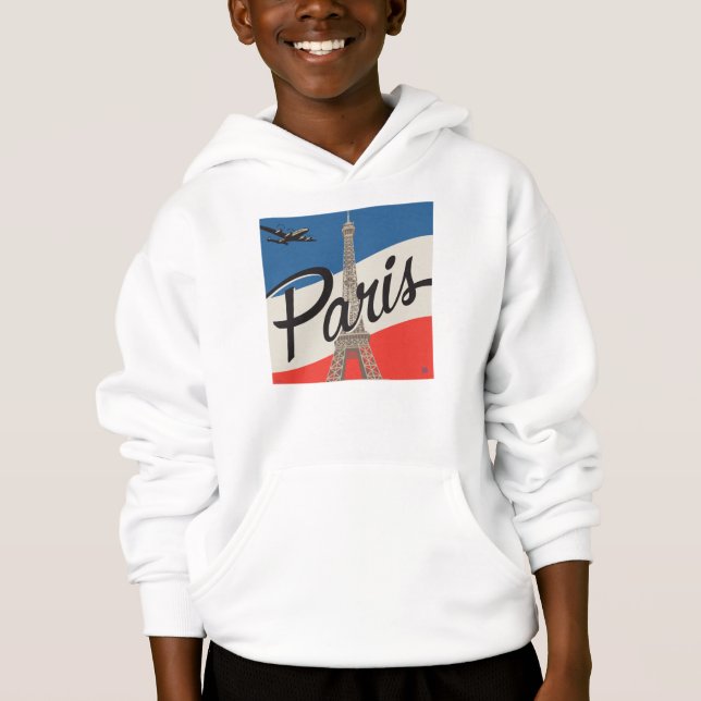 Paris Frankreich | Eiffelturm Hoodie (Vorderseite)