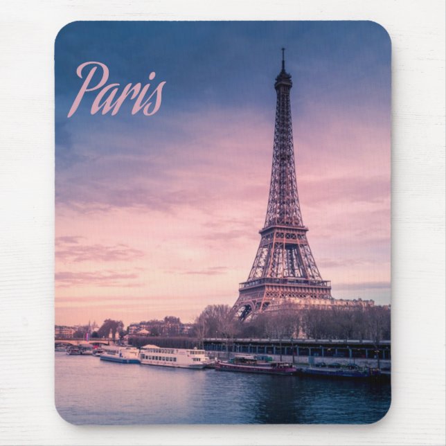 Paris-Frankreich-Eiffelturm Mousepad (Vorne)