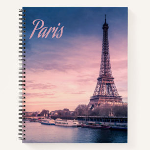 Paris-Frankreich-Eiffelturm Notizbuch