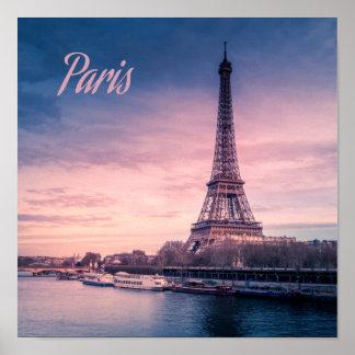 Paris-Frankreich-Eiffelturm Poster